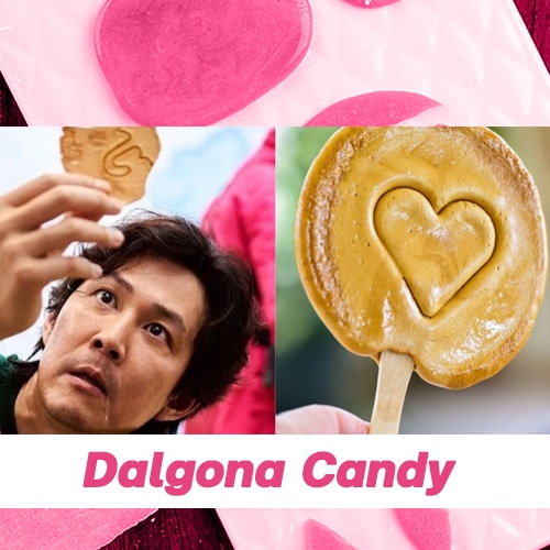 Dalgona Candy ขนมน้ำตาลเกาหลีจาก สควิดเกม เล่นลุ้นตาย Squid Game