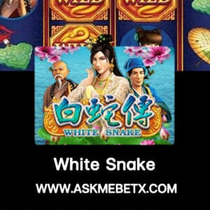 Image : Askmebetx รีวิวเกมสล็อต White Snake ฝากทรูวอลเล็ตขั้นต่ำ 1 บาท